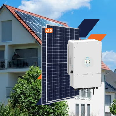 Комплект СЕС DEYE for LP 8 kW GRID 3Ф - з можливістю підключення автономного джерела - зображення 1