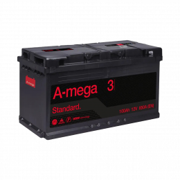 Акумулятор авто Мегатекс A-mega Standard (М3) 6СТ-100-АЗ (прав) ТХП 850