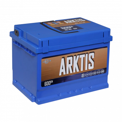 Акумулятор авто Мегатекс «ARKTIS» 6СТ-62-АЗ (прав) euro ТХП 600 - зображення 1