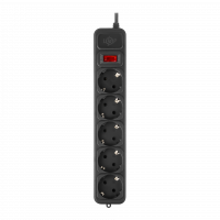 Мережевий фільтр для ДБЖ LP-X5-UPS-2M (Колір чорний) - фото № 2