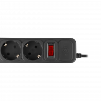 Мережевий фільтр для ДБЖ LP-X5-UPS-2M (Колір чорний) - фото № 4