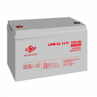 Акумулятор гелевий LPM-GL 12V - 100 Ah  - фото № 4