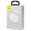 Бездротовий зарядний пристрій Baseus Light Magnetic 15W для iPhone 12 Білий (WXQJ-02) - зображення 7