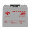 Акумулятор гелевий LPM-GL 12V - 20 Ah  LogicPower - № 1