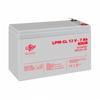 Акумулятор гелевий LPM-GL 12V - 7 Ah  - фото № 4