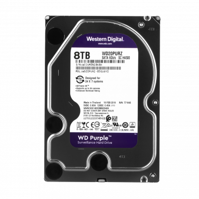 Жорсткий диск Western Digital 8TB Purple (WD82PURZ) - зображення 1