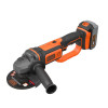 Шлифмашина угловая - болгарка аккумуляторная BLACK+DECKER BCG720M1  Black+Decker - № 1