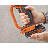 Шлифмашина угловая - болгарка аккумуляторная BLACK+DECKER BCG720M1  - фото № 9