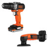 Набір з двох інструментів BLACK+DECKER BDCK121S1S