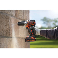 Дрель-шуруповерт ударная бесщеточная аккумуляторная BLACK+DECKER BL188N  - фото № 6