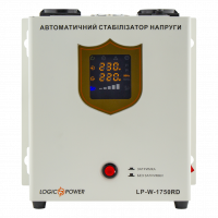 Стабилизатор напряжения LP-W-1750RD (1000Вт / 7 ступ) (Цвет білий), Атикул LP10348 |  купить на VILKI.NET - фото № 1