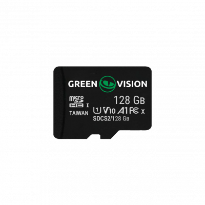 Карта памяти GreenVision microSDXC 128GB Class10 (без адаптера)