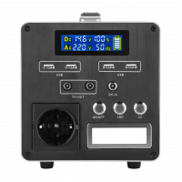 Багатофункціональна портативна зарядна станція LP CHARGER MPPT 300 (300W, 280Wh) (Колір чорний) - фото № 2
