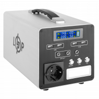Багатофункціональна портативна зарядна станція LP CHARGER MPPT 300 (300W, 280Wh) (Колір чорний) - фото № 3