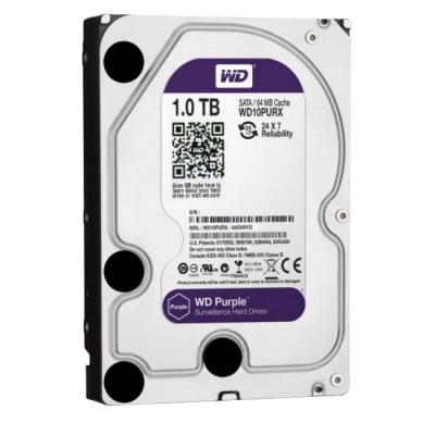 Жорсткий диск Western Digital 1TB Purple (WD10PURX) - изображение 1