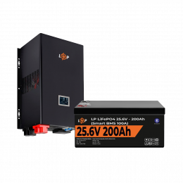 Комплект резервного живлення LP (LogicPower) ДБЖ + літієва (LiFePO4) батарея (UPS 3600VA + АКБ LiFePO4 5120W)