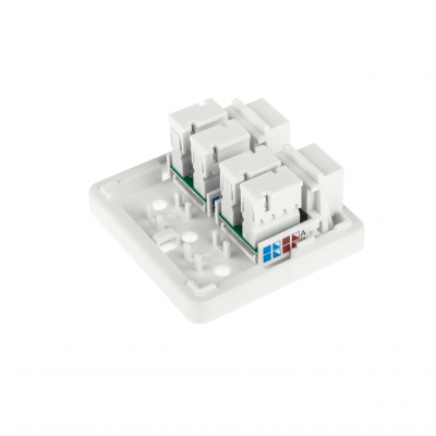 Розетка RJ-45 2-порта кат.5Е UTP LP-114