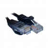 Патч-корд Gear CAT5E UTP 24 AWG 0.5м, чорний (чорний) Gear - № 1