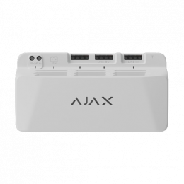 Модуль для додаткового живлення пристроїв AJAX LineSupply (45 W) Fibra white
