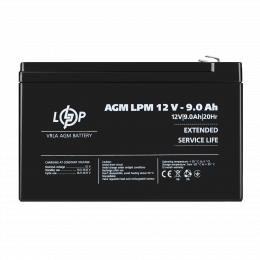 Акумулятор AGM LPM 12V - 9 Ah