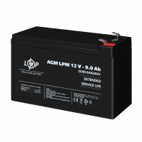 Акумулятор AGM LPM 12V - 9 Ah  - фото № 3