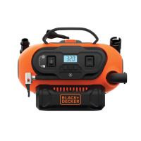 Компрессор автомобильный аккумуляторный BLACK+DECKER BDCINF18N , Атикул LP25654 |  купить на VILKI.NET - фото № 1