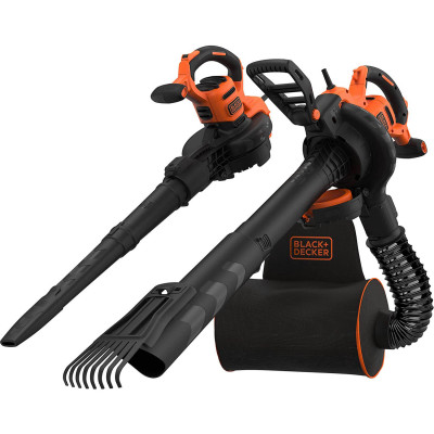 Садовий пилосос електричний BLACK+DECKER BEBLV301 - зображення 1