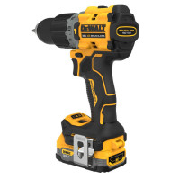 Дрель-шуруповёрт аккумуляторная бесщёточная ударная DeWALT DCD805E1T  - фото № 5