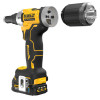 Заклепочник акумуляторний безщітковий DeWALT DCF414E2GT - № 6