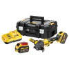 Шлифмашина угловая - болгарка аккумуляторная бесщёточная DeWALT DCG418T2  DeWALT - № 1