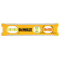 Уровень BILLET TORPEDO из алюминия длиной 165 мм с 3 капсулами и магнитами DeWALT DWHT42525-0 , Атикул LP27013 |  купить на VILKI.NET - фото № 1