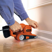 Шлифмашина ленточная сетевая BLACK+DECKER KA86  - фото № 2