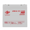 Акція.Акумулятор гелевий LPM-GL 12V - 55 Ah  LogicPower - № 1