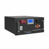 Акумулятор LP LiFePO4 48V (51,2V) - 100 Ah (5120Wh) (Smart BMS 100A) з LCD RM - № 3