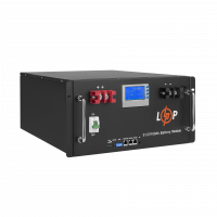 Акумулятор LP LiFePO4 48V (51,2V) - 100 Ah (5120Wh) (Smart BMS 100A) з LCD RM  - фото № 3