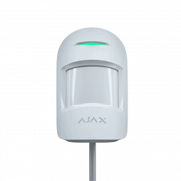 Дротовий датчик руху для приміщень AJAX MotionProtect Fibra (white)