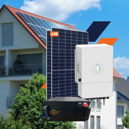 Комплект СЕС DEYE for LP 8 kW GRID 3Ф з АКБ 8,1 kW