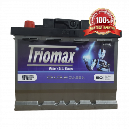 Акумулятор Westa STANDARТ TRIOMAX 6СТ-50 А3 + ліворуч