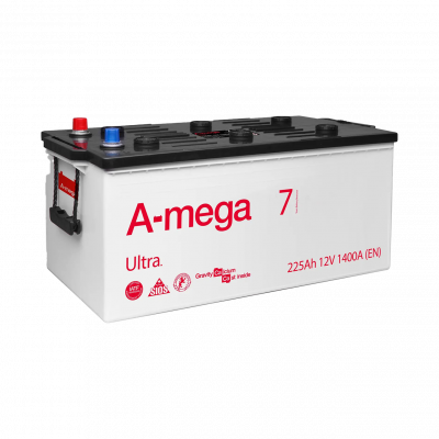 Акумулятор авто Мегатекс A-mega Ultra 6СТ-225-А3 (лев) ТХП 1400 - зображення 1