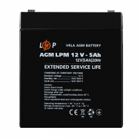 Акумулятор AGM LPM 12V - 5 Ah