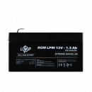 Акумулятор AGM LPM 12V - 1.3 Ah