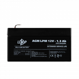 Акумулятор AGM LPM 12V - 1.3 Ah