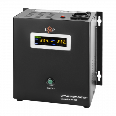 ДБЖ з правильною синусоїдою 12V LPY-W-PSW-800VA+(560Вт)5A/15A - зображення 3