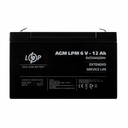 Акумулятор AGM LPM 6V - 12 Ah