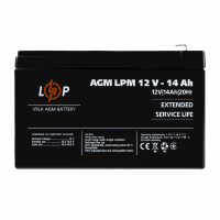 Акумулятор AGM LPM 12V - 14 Ah , Атикул LP4161 |  купить на VILKI.NET - фото № 1