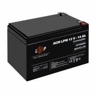 Акумулятор AGM LPM 12V - 14 Ah  - фото № 4