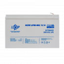 Акумулятор мультигелевий LPM-MG 12V - 7.2 Ah