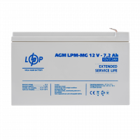 Аккумулятор мультигелевый LPM-MG 12V - 7.2 Ah , Атикул LP6553 |  купить на VILKI.NET - фото № 1