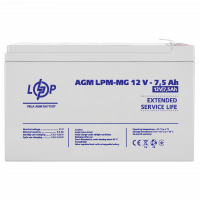 Аккумулятор мультигелевый LPM-MG 12V - 7.5 Ah  - фото № 4