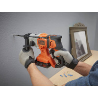 Перфоратор акумуляторний BLACK+DECKER BCD900E2K  - фото № 9